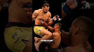 Что ОН ТВОРИТ? СУМАСШЕДШИЕ ТРЮКИ В UFC #shorts