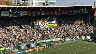 Timbers Army unveils 'Northend Soul' tifo ahead of final Portland Timbers home game of 2018