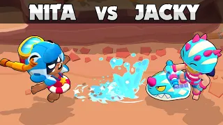 💦 NITA vs JACKY  💦 1vs1 💦 Temporada 7