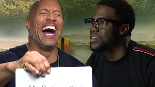 Kevin Hart & The Rock Describing Wild Animals | JUMANJI: The Next Level