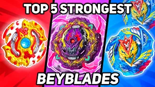 Top 5 STRONGEST Beyblades In ENTIRE Beyblade Burst Toyline (TAKARATOMY)