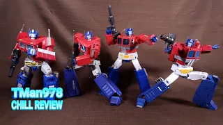 Best Masterpiece Optimus Prime of All Time | MP10, MP44, MS & TE CHILL COMPARISON REVIEW