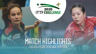Patricia Santos vs Yuan Jia Nan | 2020 ITTF Portugal Open Highlights (FS)