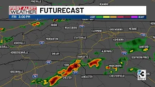 Few more storms before we get to the weekend