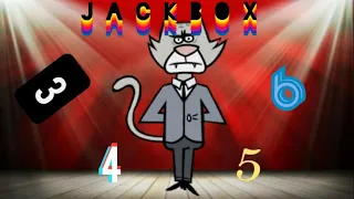 НОВОГОДНИЙ ДЖЕКБОКССТРИМ JACKBOX PARTY PACK 1,2,3,4,5,6,8,7"