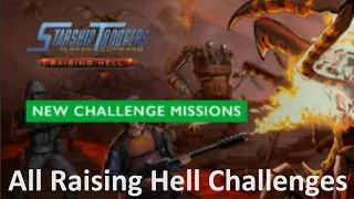 Starship Troopers: Terran Command - Raising Hell DLC Challenges / Part 1 - No Commentary Gameplay