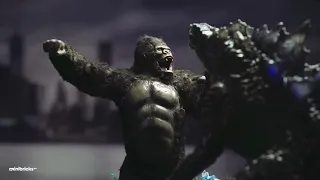 🦖 Godzilla vs. 🦍 Kong final battle / Diorama