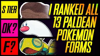 I Ranked All 13 Pokemon Paldean Regional / Convergent Forms and Evolutions | Scarlet and Violet