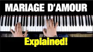 HOW TO PLAY - MARIAGE D’AMOUR (PIANO TUTORIAL LESSON) (COMPLETE)