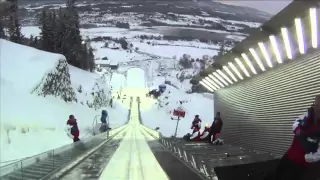 Vikersund skiflying 192 m POV