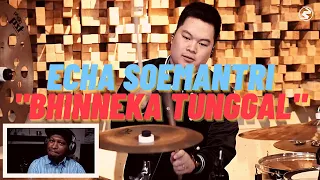 Drummer Reacts - Echa Soemantri "Bhinneka Tunggal Ika" #echasoemantri