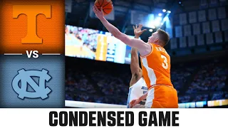 Tennessee vs. North Carolina Condensed Game | 2023-24 ACC Men’s Basketball
