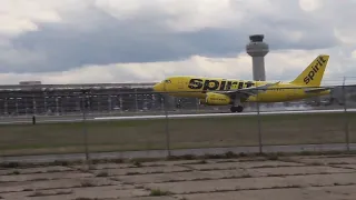 Plane spotting at the Manchester Airport