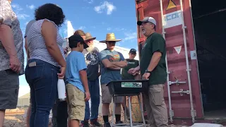 Arizona Worm Farm - Station 1 - Worm Breeding Trailer