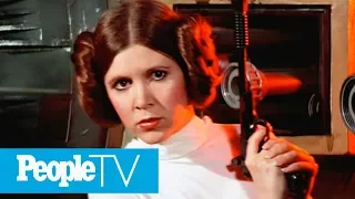 Carrie Fisher Remembered By Her 'Star Wars: The Last Jedi' Castmates | PeopleTV