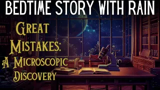 💤 A Relaxing Rainy Story 💤 Great Mistakes: A Microscopic Discovery | Bedtime Story for Grown Ups