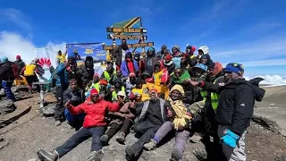 Uhuru Peak - Kilimanjaro Mountain -Tanzania #viralshort #viral #tourism #viralvideo #viralshorts