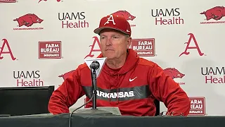 Dave Van Horn postgame - Arkansas 9, Grambling 7