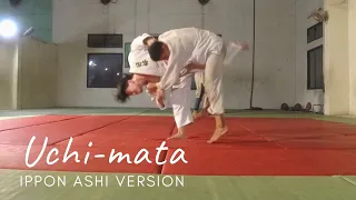 7.Uchi-mata ~ippon ashi version~ Judo techniques 7/100