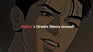 Bigboy X Streets (remix slowed)