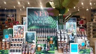 🌴NEW TROPICAL FLOOR SET🌴BATH & BODY WORKS STORE WALK THRU // SO MANY NEW ITEMS