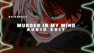 murder in my mind -rock version ( kordhell ) [audio edit]