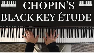 BLACK KEY ÉTUDE (Étude Op. 10, No. 5 in G♭ major) by Chopin,  (MUSIC ONLY) Pianist Duane Hulbert