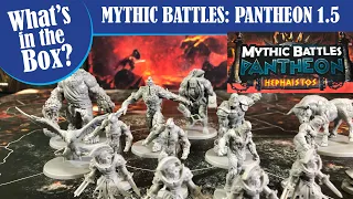 HEPHAISTOS expansion unboxing for Mythic Battles Pantheon 1.5