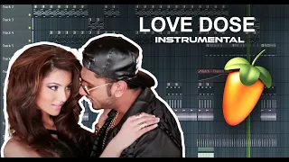 LOVE DOSE - Instrumental | FL Studio | Yo Yo Honey Singh | Desi Kalakaar | TRACK DECONSTRUCTION
