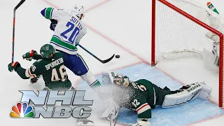 NHL Stanley Cup Qualifying Round: Canucks vs. Wild | Game 4 EXTENDED HIGHLIGHTS | NBC Sports