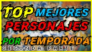 TOP 5 MEJORES PERSONAJES de INAZUMA ELEVEN (por TEMPORADA) | Segunda Parte