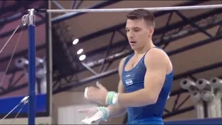 Top 3 in Men's High Bar Final - 2022 Doha Gymnastics Apparatus World Cup