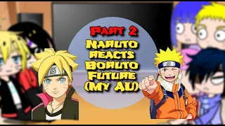 | Naruto Reacts to Boruto | Future Borusara (My AU) | Borusara, Naruhina, Sasusaku | Part 2 |