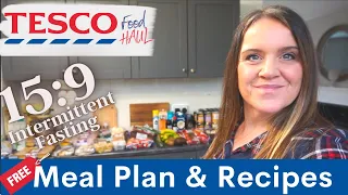 Meal Plan and Tesco Food Haul for Weight Loss | Intermittent Fasting