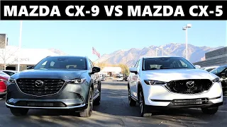 2021 Mazda CX-9 VS 2021 Mazda CX-5: Is The CX-9 Really Worth $7,000 More?