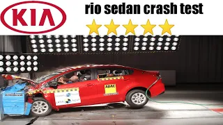 kia rio sedan crash test by latin Ncap good car ⭐⭐⭐⭐⭐⭐⭐⭐⭐⭐⭐