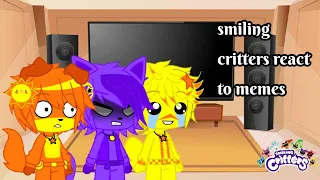 Smiling Critters react to memes//Poppy playtime chapter 3//(read the description)
