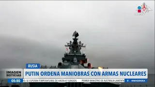 Vladímir Putin ordena maniobras con armas nucleares | Noticias con Francisco Zea