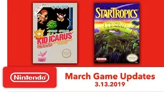 Nintendo Entertainment System - March Game Updates - Nintendo Switch Online