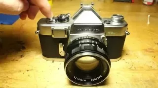 Minolta SR-1 (1st meter version) Shutter Sound