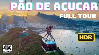 [4K HDR] SUGARLOAF MOUNTAIN FULL TOUR | RIO DE JANEIRO, BRAZIL