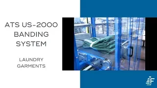 Laundry Garment Bundling ATS US-2000 TRW-MP Automated Banding System