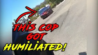 Sportbikers HUMILIATE These Cops In A Matter Of SECONDS! - Bikes VS Cops #89