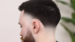 💈💤ASMR BARBER  perfect TAPER FADE tutorial 🔥 🏴