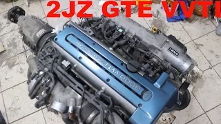 2JZ GTE vvti Подготовка Двигателя к Свапу