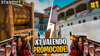 X1 VALENDO PROMOCODE #1 - PRIMEIRA VEZ no MODO DUELO no STANDOFF 2