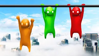 LET GO = FALL 5 MILES! (Gang Beasts)