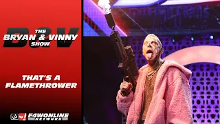 Darby Allin had a flamethrower | AEW Dynamite | Bryan & Vinny Show