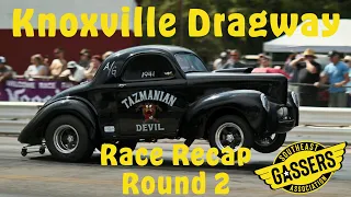 Southeast Gassers Official Race Recap Knoxville Dragway Round 2
