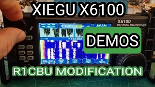 R1CBU (MODIFICATION) X6100 DEMOS